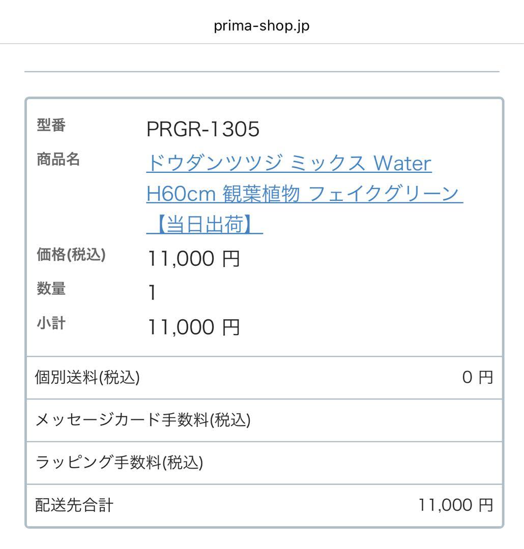 ドウダンツツジアジアンタムフェイクグリーン60cm 観葉植物 プリマオンライン
