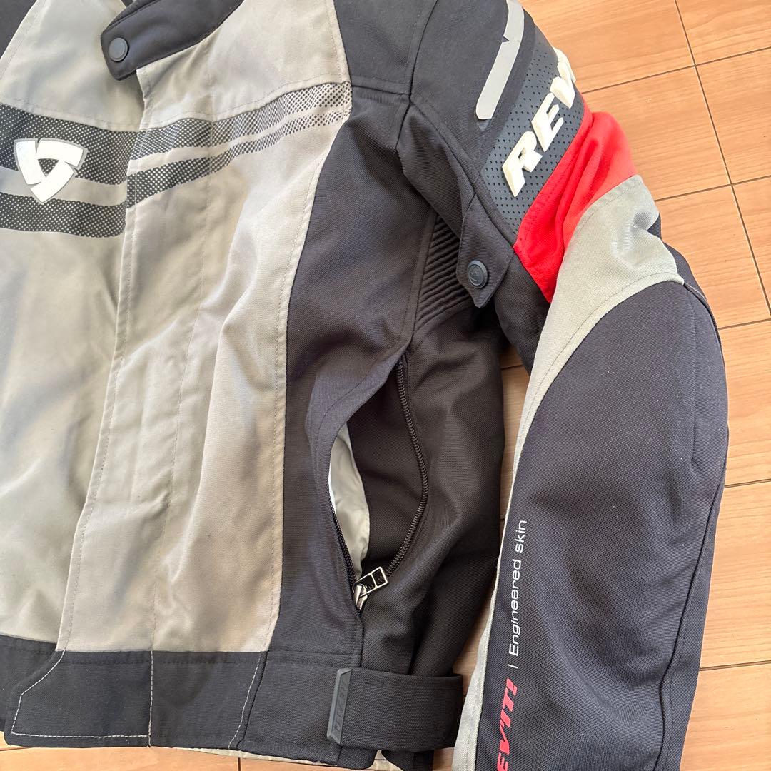 REV'IT! バイクジャケット 黒/赤/グレー 特別