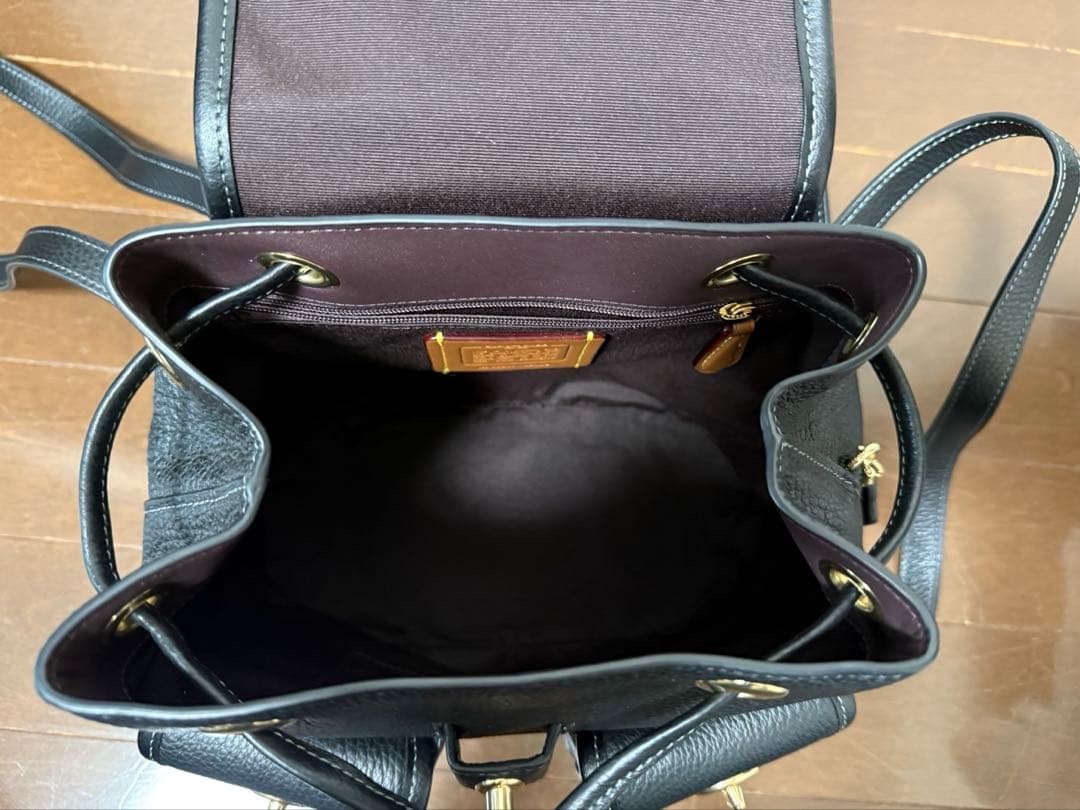 コーチ　ハドリー バックパック　ブラック　新品未使用