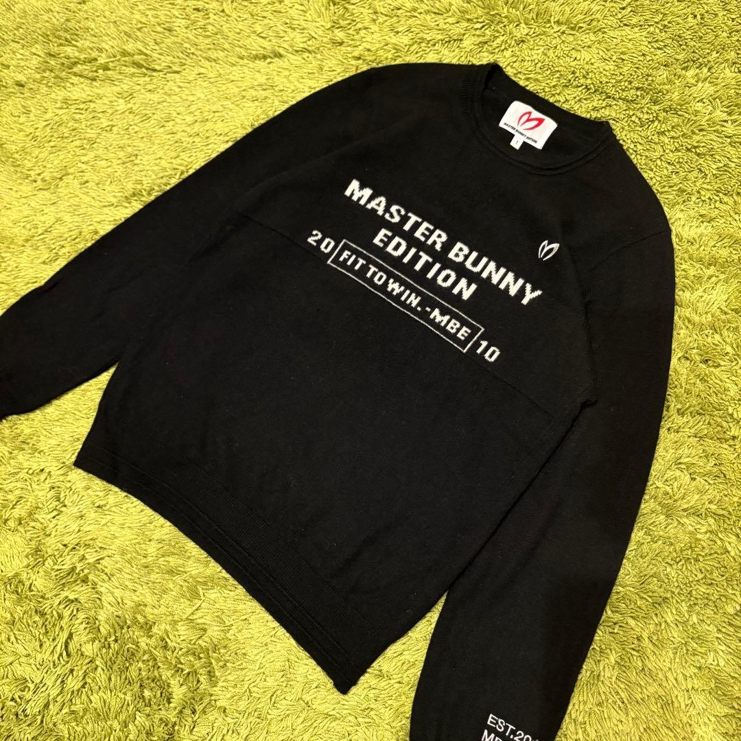 マスターバニーエディション ニット セーター ブラック 黒 サイズ1 （M