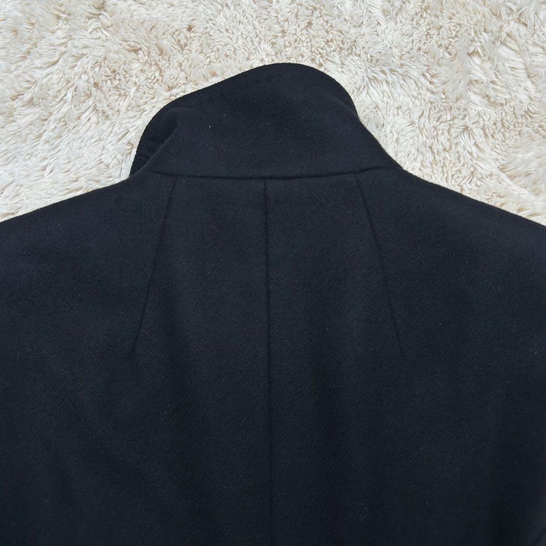 【TED BAKER】美品 ベルテッドコート 花柄 黒 テッドベイカー Aライン