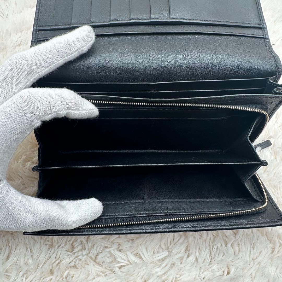 ✨箱あり✨美品　グッチ　長財布　GG柄　インターロッキング　キャンバス　ベージュ