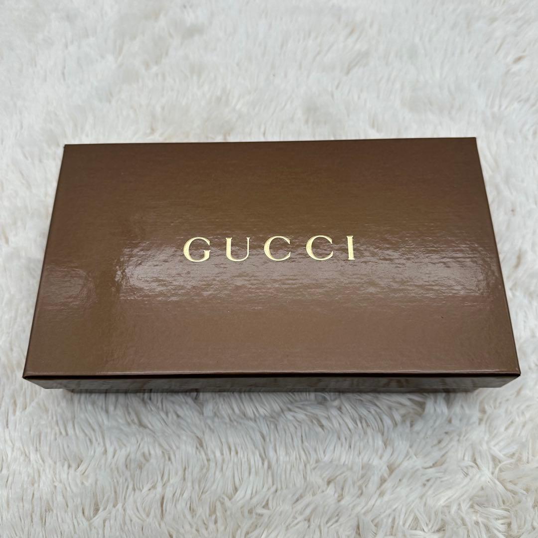 ✨箱あり✨美品　グッチ　長財布　GG柄　インターロッキング　キャンバス　ベージュ
