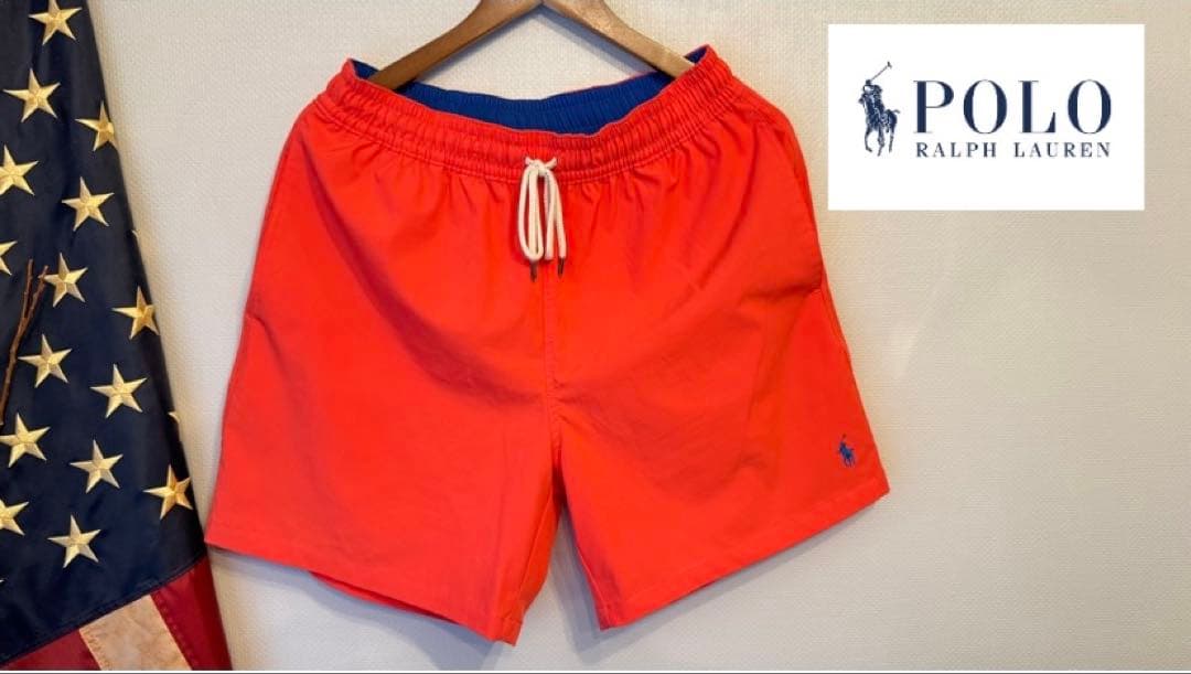 POLO RALPH LAUREN スイムショーツ / M POLO RALPH LAUREN『トラベラー スイム ショーツ』(BLACK) – Reggieshop