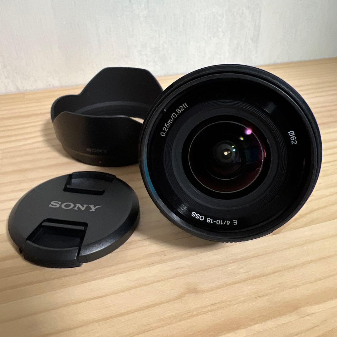 レンズ(ズーム) SONY E 10-18mm F4 OSS SEL1018