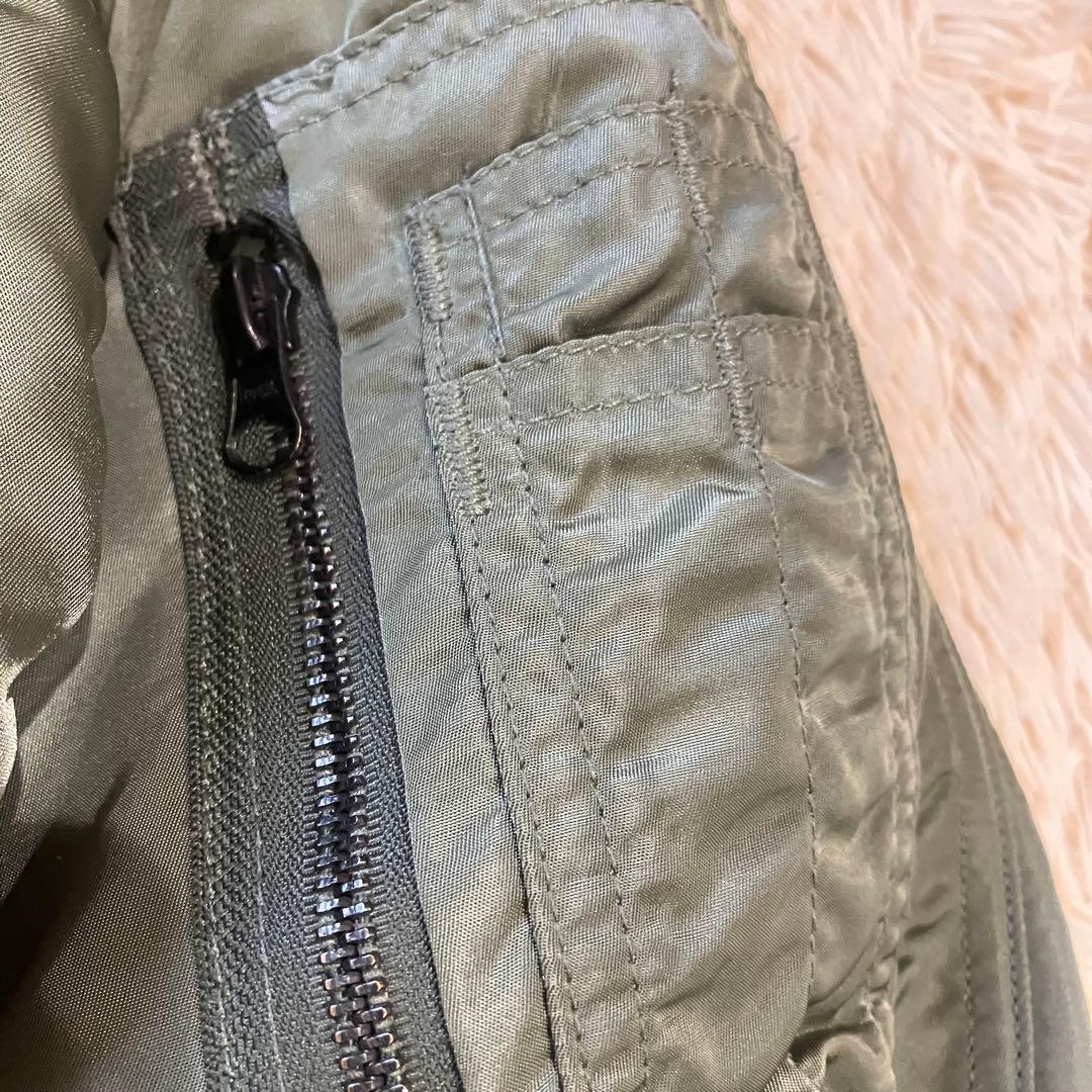 スピワック　Ｎ-2B フライトジャケット　USA製　リアルファー　ショート丈