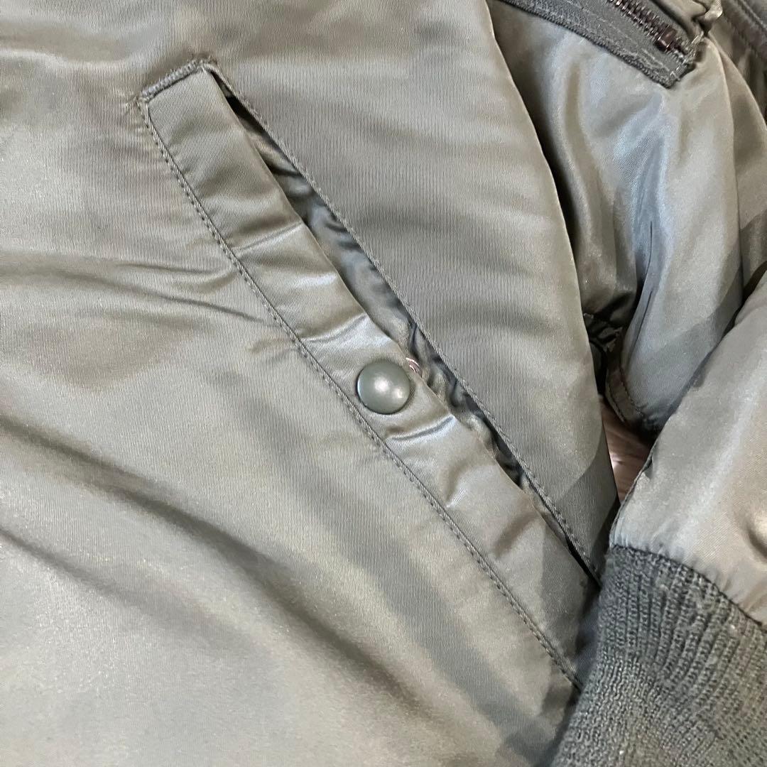 スピワック　Ｎ-2B フライトジャケット　USA製　リアルファー　ショート丈