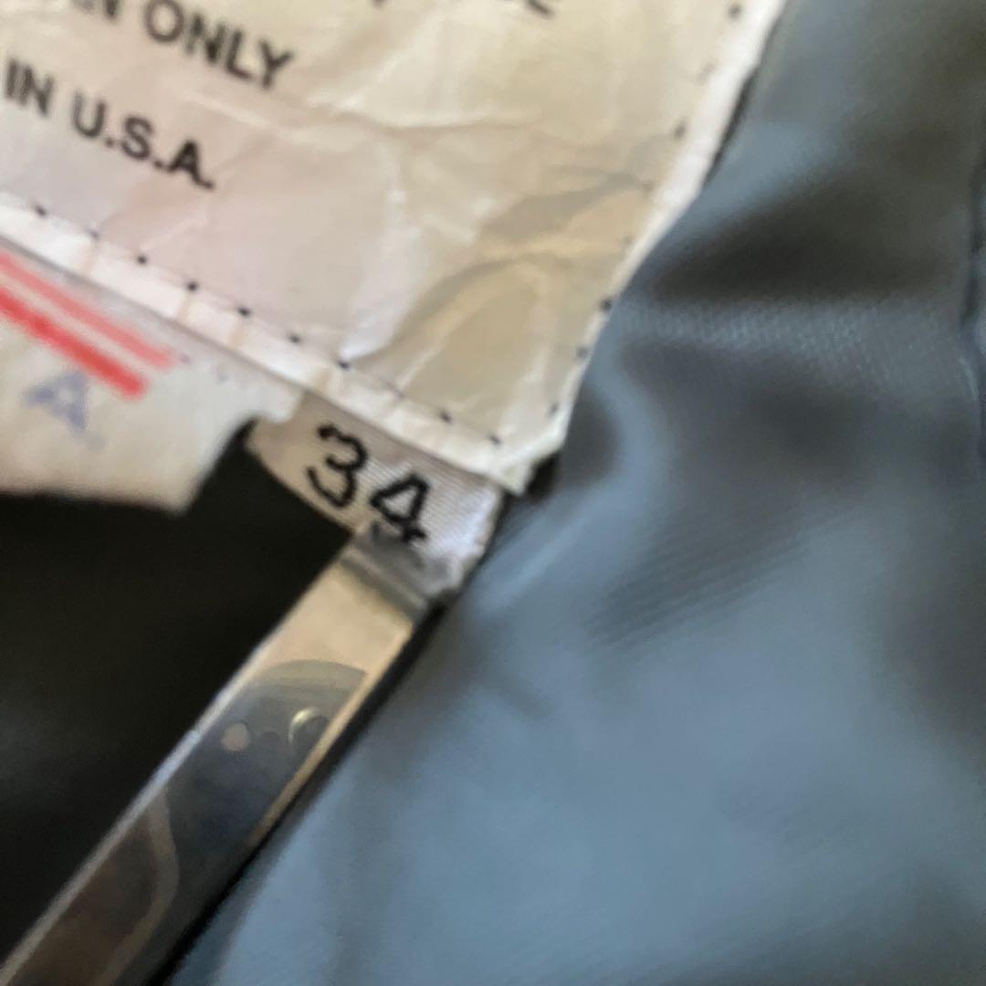 スピワック　Ｎ-2B フライトジャケット　USA製　リアルファー　ショート丈