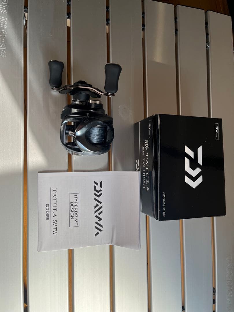 Shimano 4000XG リール フロロカーボンライン付き