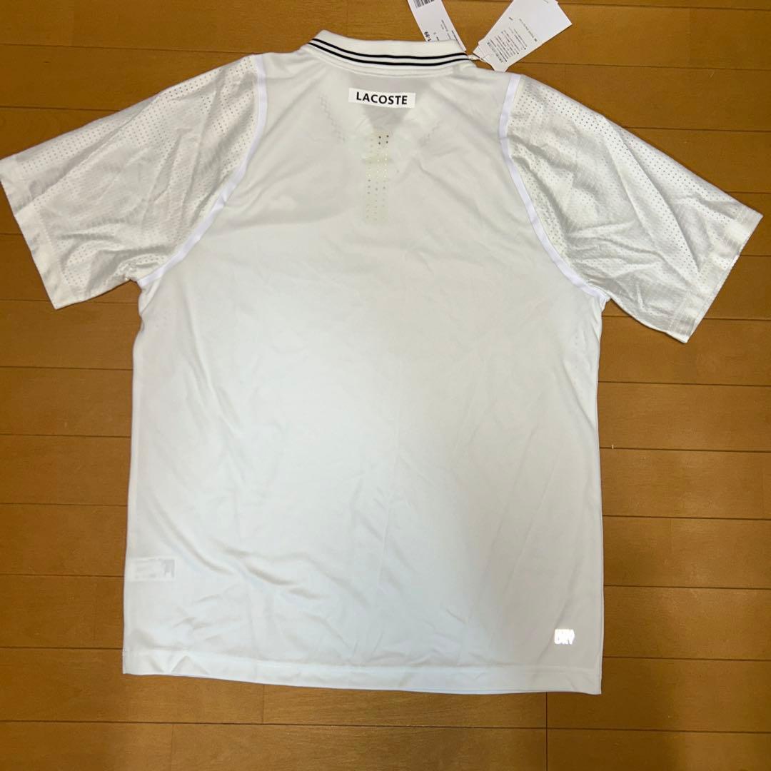 ラコステ　テニスウェア　ダニール・メドベージェフスキッパーネックポロシャツメンズ