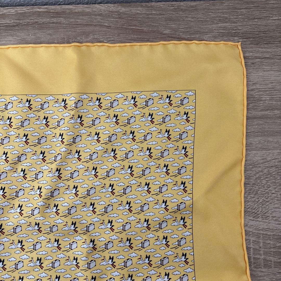 【新品未使用箱付き】エルメス　シルク　スカーフ　45 プチカレ