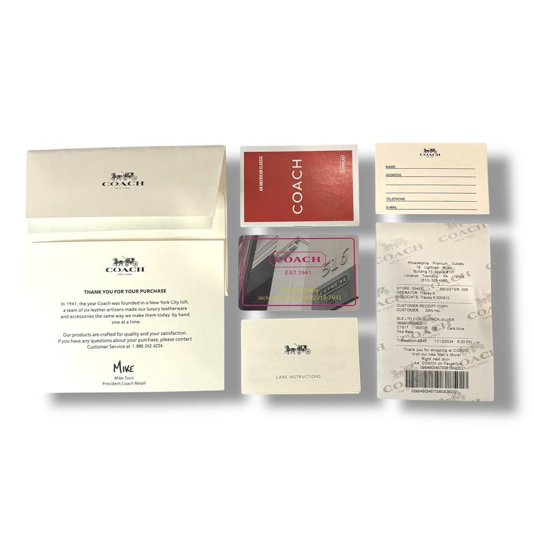 【新品タグ有】coach コーチ バックパック　　シグネチャーキャンバス