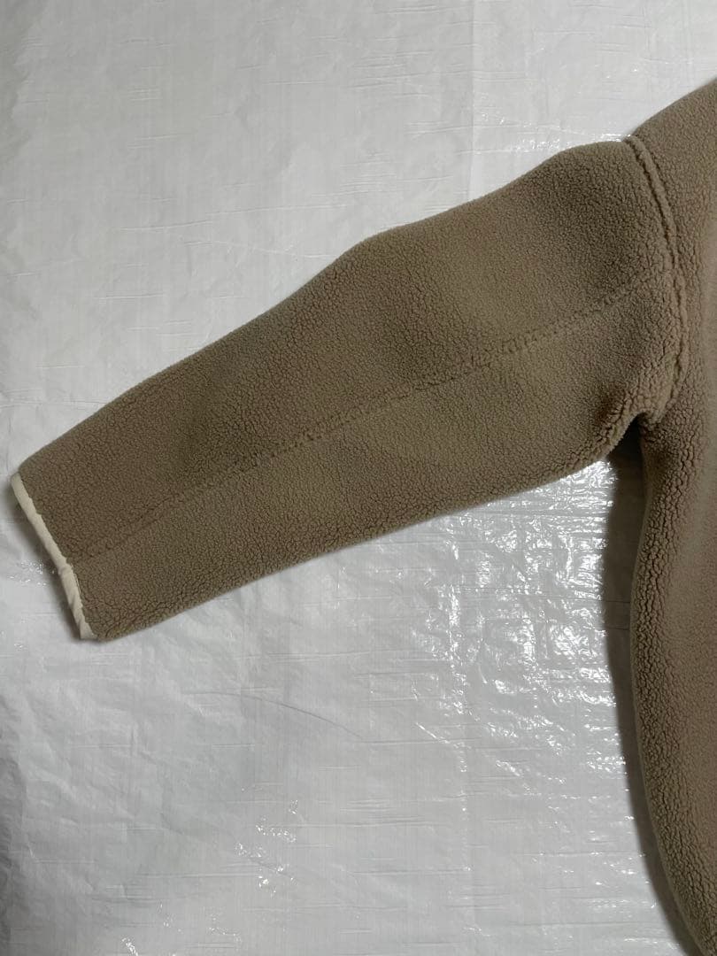 RIVE DROITE リヴドロワ　ノーカラーボアコート