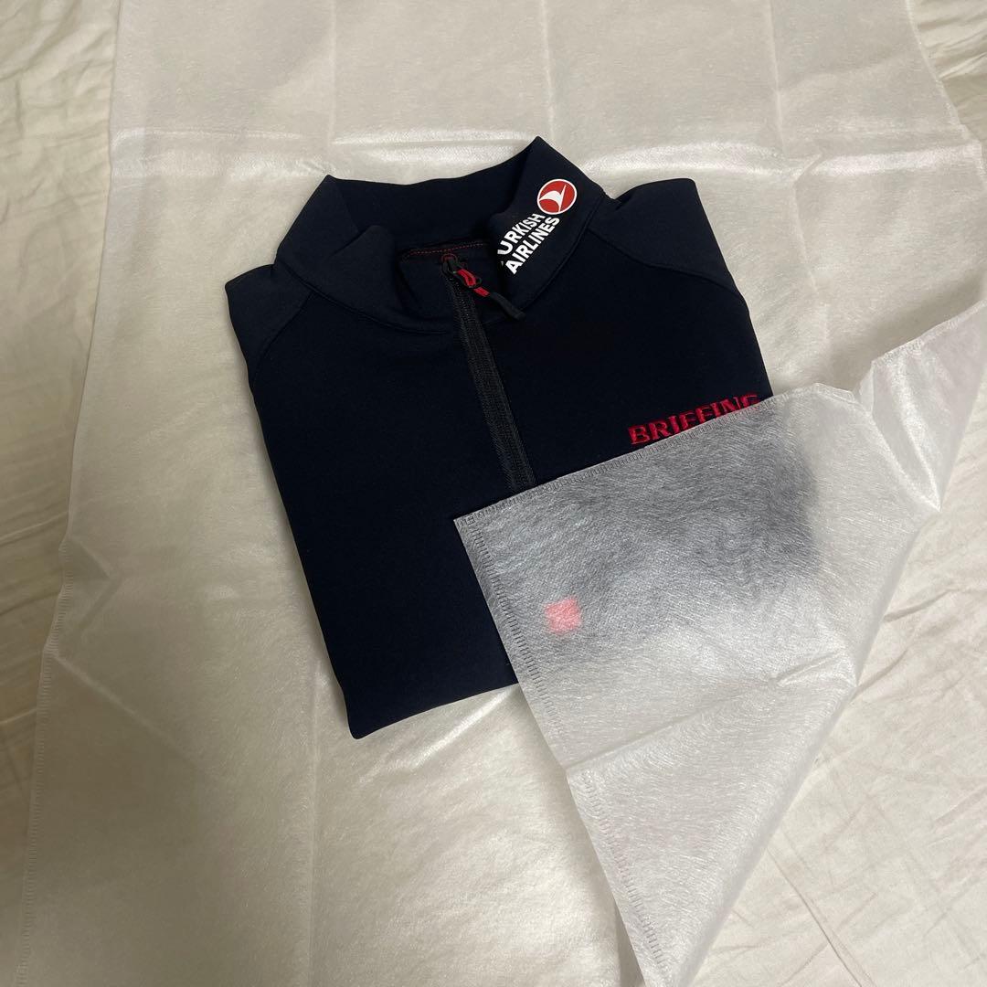 BRIEFING3Dロゴ　ハーフジップ　　　レア物‼️ サイズXL 美品❗️