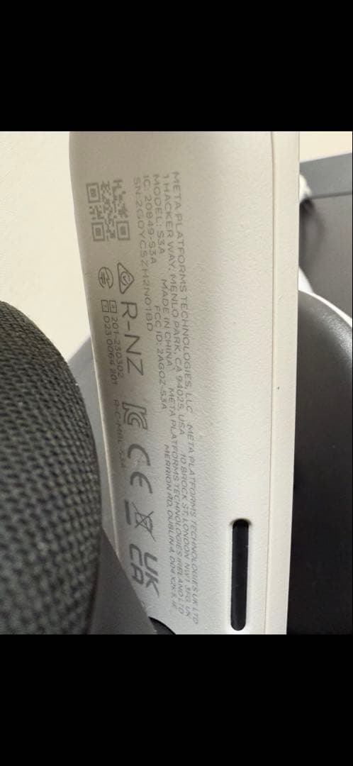  Quest 3 128GB 本体＋コントローラー