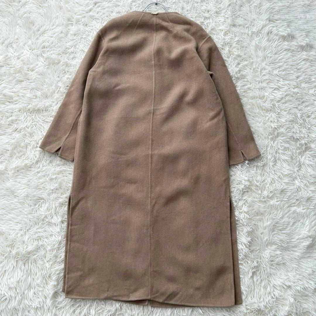 ✨美品✨ ドゥーズィエムクラス victorian リバーロングノーカラーコート