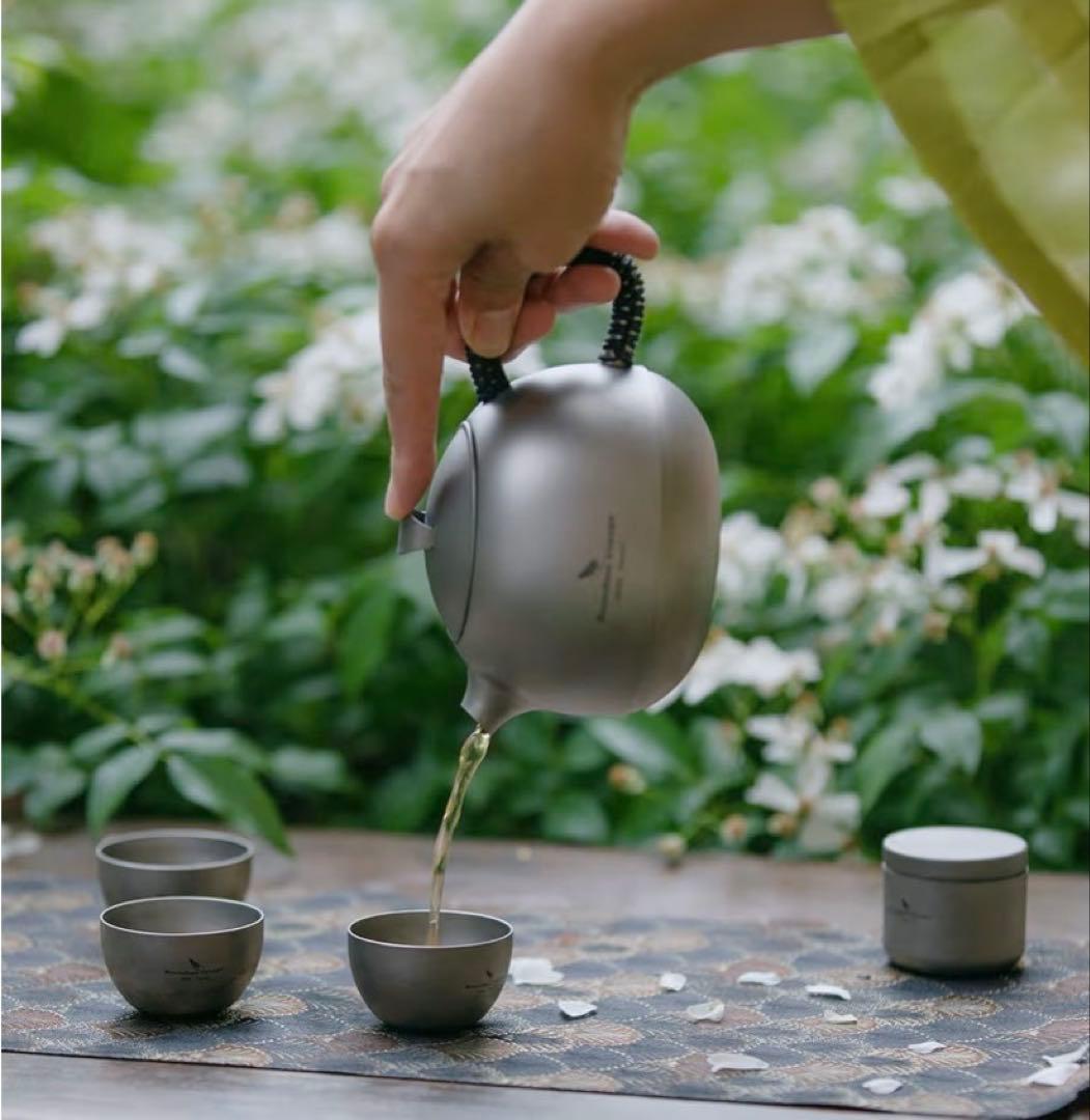 Boundless Voyage Ti3110D チタン　ティーポット　湯呑み