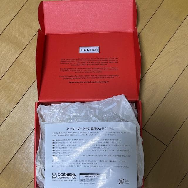 新品【HUNTER】レディース オリジナル チェルシー ブーツ 23㎝