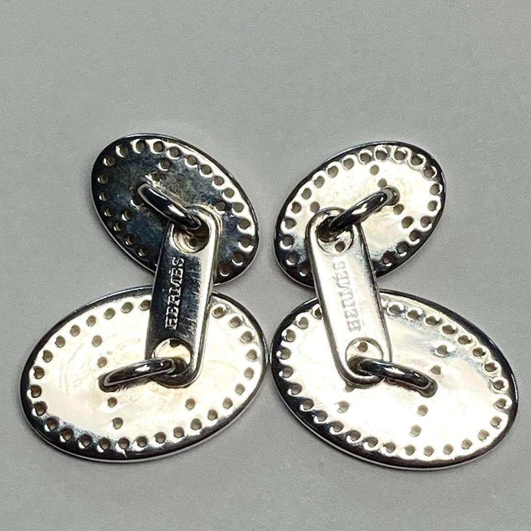 エルメス H リュバン エクリプス エブリン パンチングロゴ カフスAG925