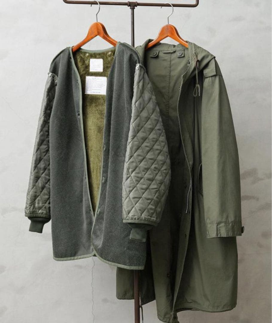 【konbu】ヒューストン米軍 M-51モッズコート