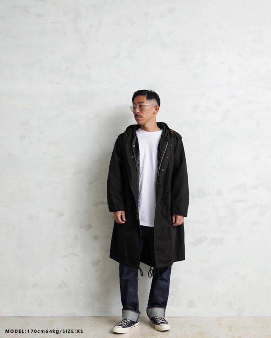 【konbu】ヒューストン米軍 M-51モッズコート