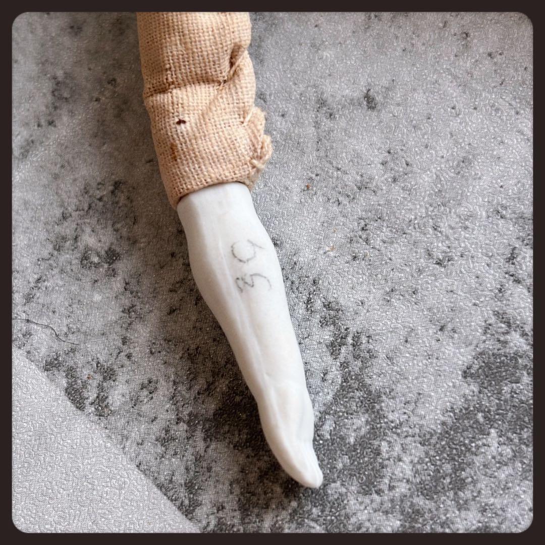 アンティーク チャイナヘッドドール　 ビスクドール