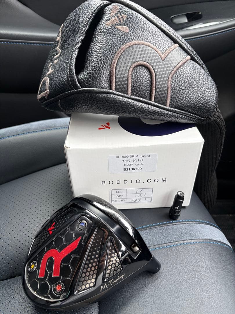 ロッディオ ドライバー Mチューニング 艶なし 【10.7°】　純正スリーブ付