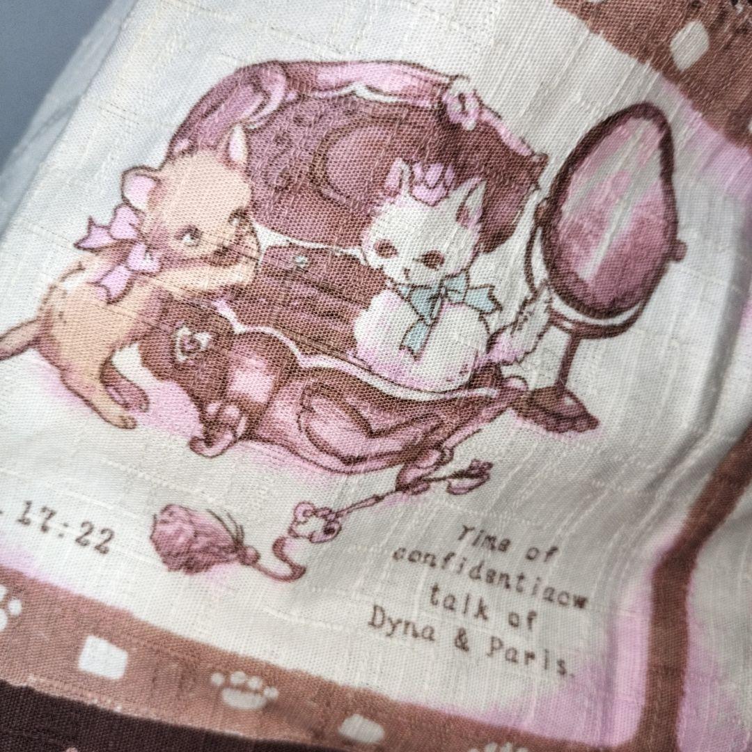 2*a様 激レア　懐古　ロリータねこNEKOラプソディー柄jsk