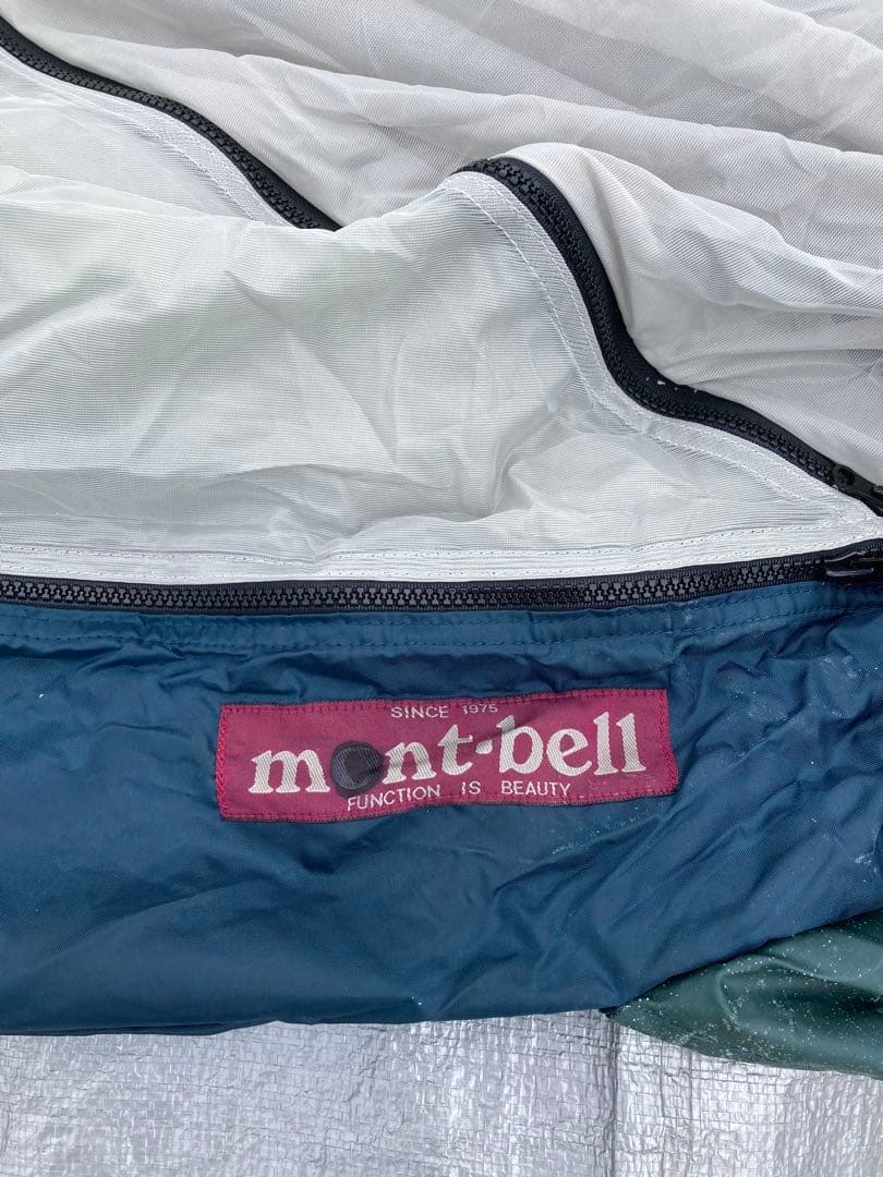 廃盤レア】mont-bellモンベル KivaTentsキーバテント4 未使用 廃盤レア