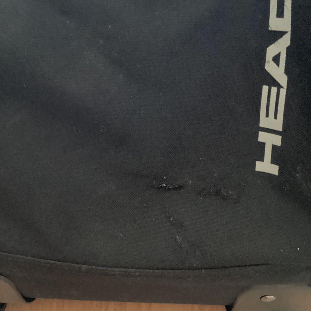 HEAD ダッフルバッグ 大容量 キャスター付き　ブラック