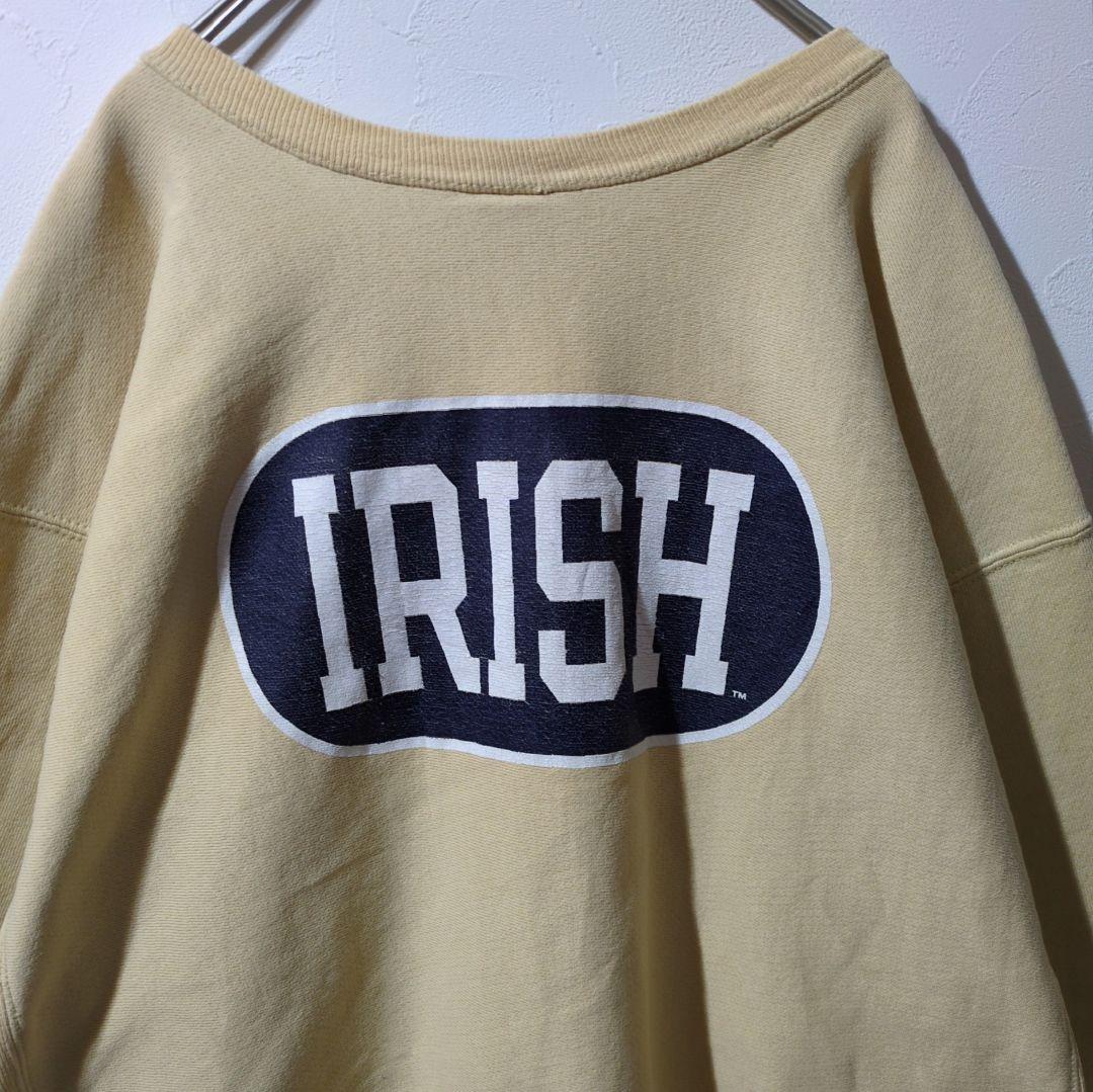 90s Champion リバースウィーブ カレッジ 刺繍タグ スウェット L