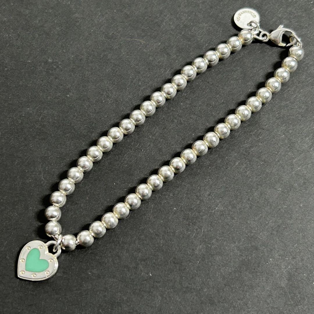 ティファニー ブレスレット リターントゥハート ラブ LOVE ボールチェーン