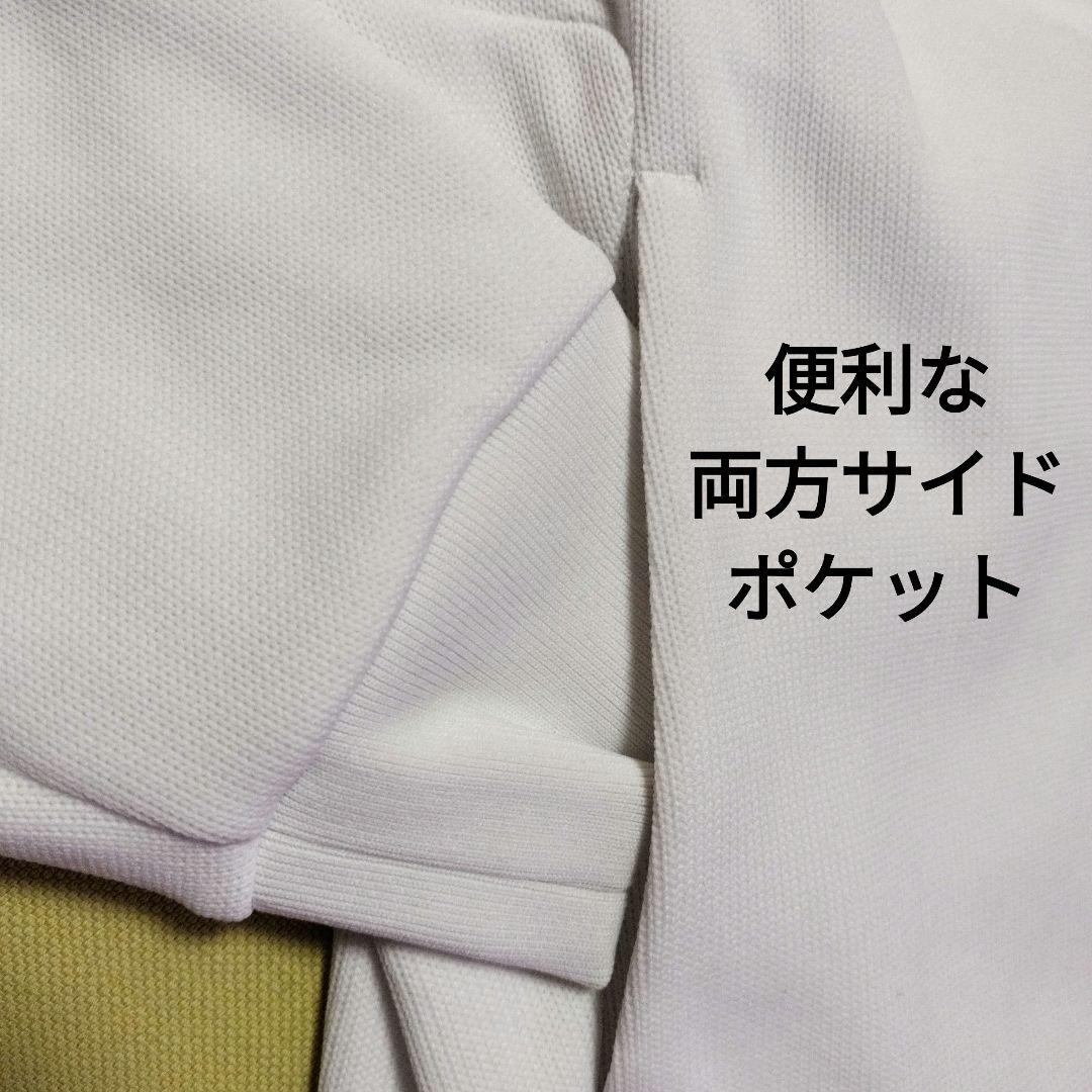 TaylorMade ホワイト 厚手冬素材カットソー、バックプリント