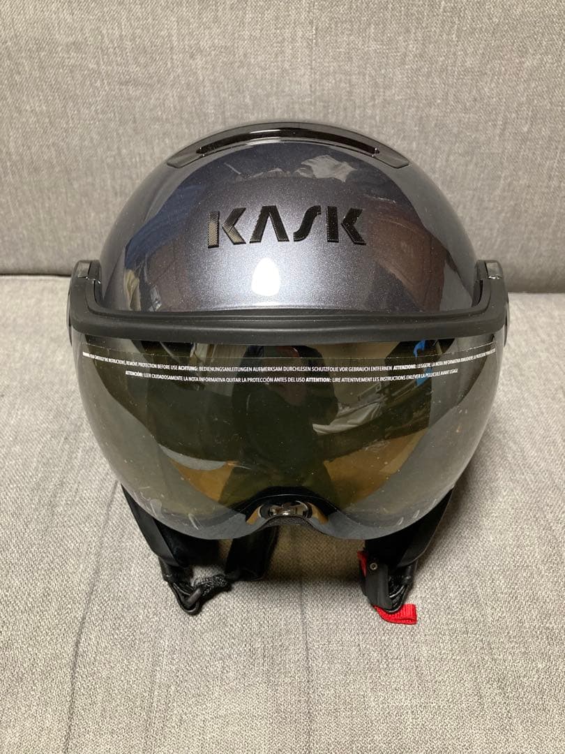 新品 KASK バイザー付き スキーヘルメット HE00064-209 62