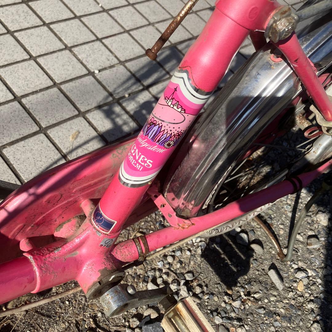 ビンテージ ブリヂストン アグネスチャン 幼児用自転車 アグネスドレミ