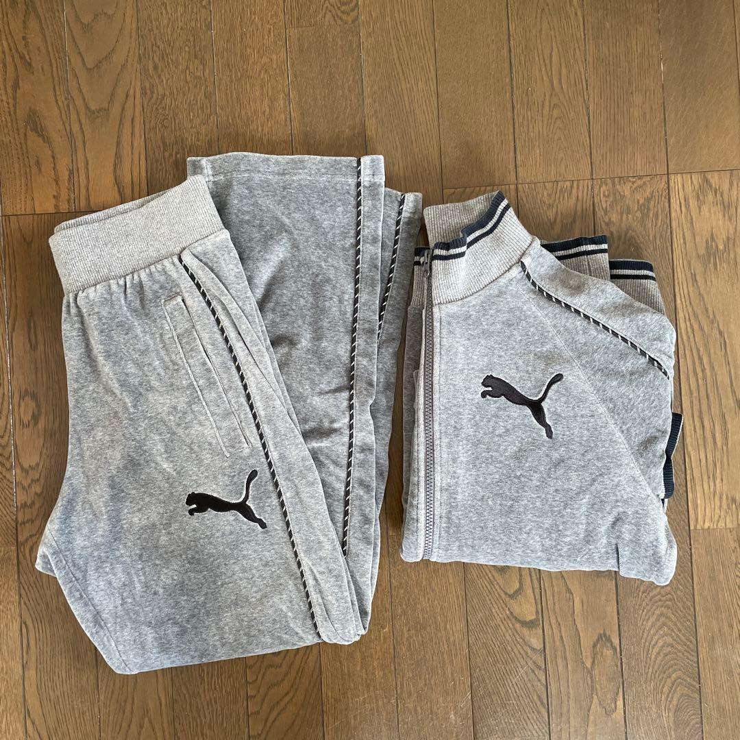 PUMA ベロアジャージ セットアップ - メルカリ
