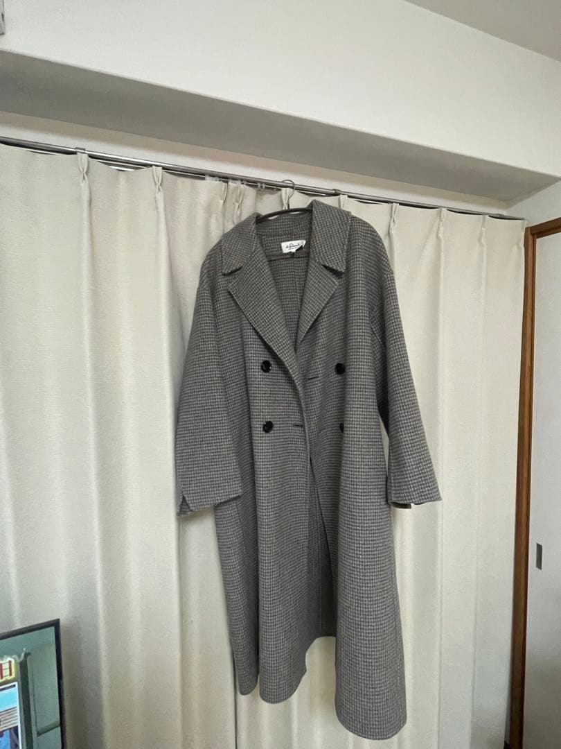 LE GLAZIK | ウール ダブルブレストコート