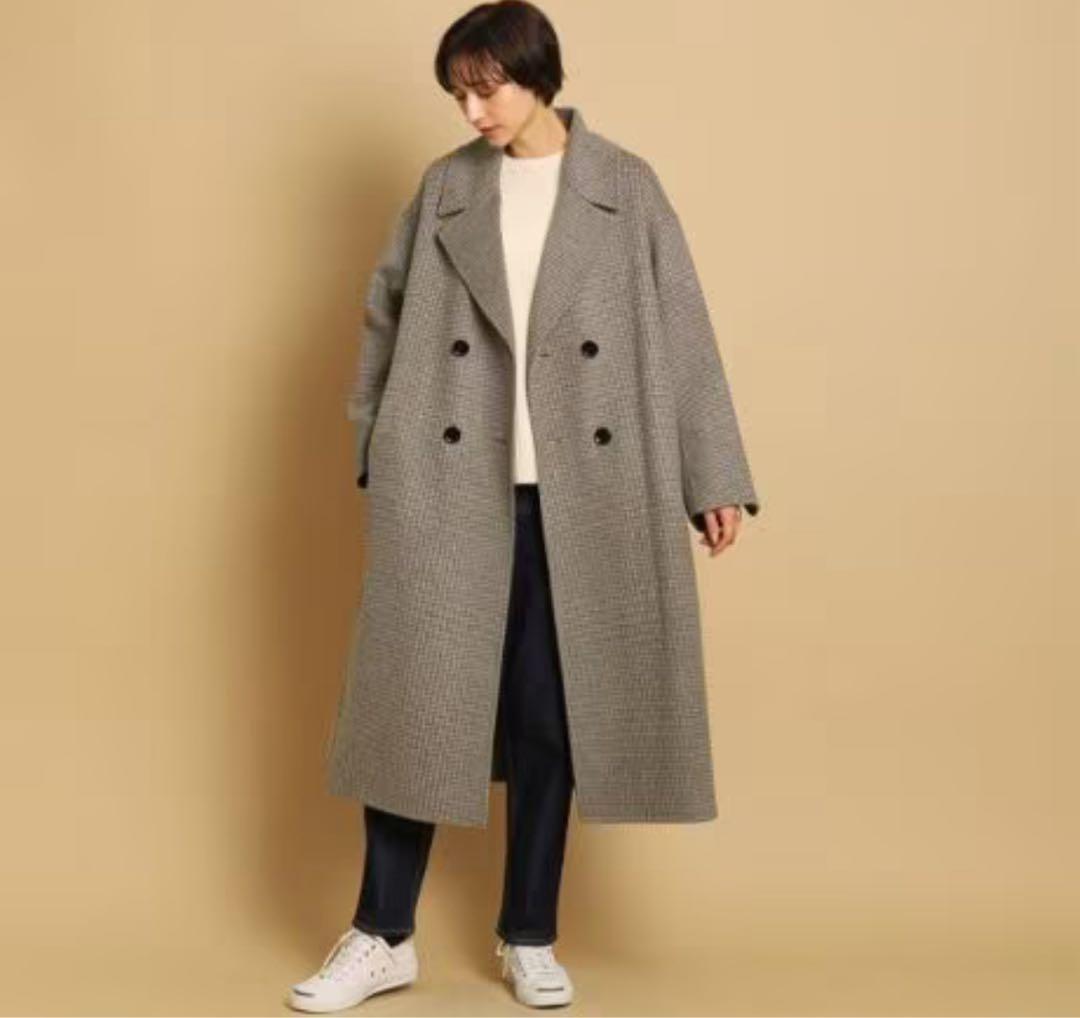 LE GLAZIK | ウール ダブルブレストコート