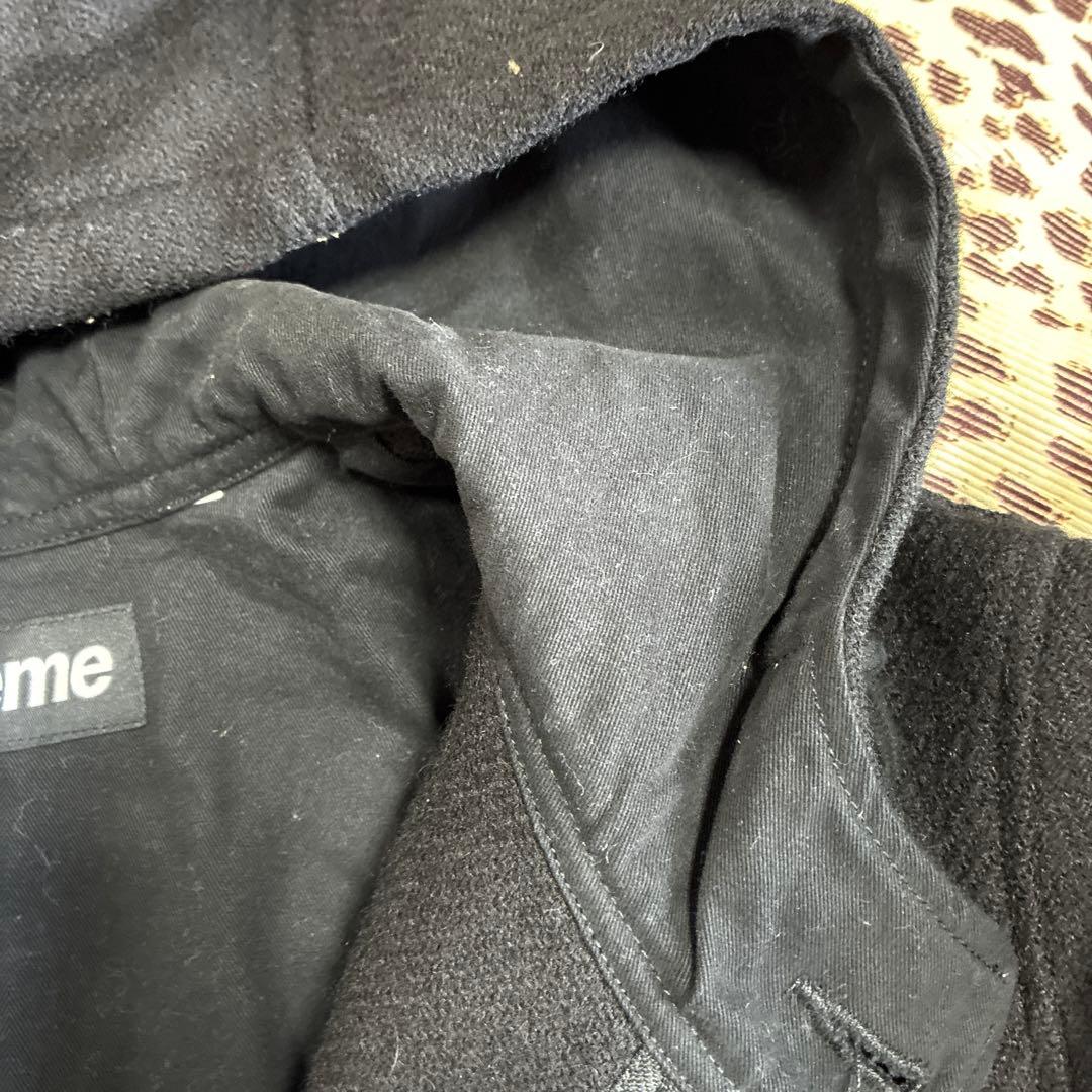 シュプリームsupremeハリスツィードWoolFishtailParka