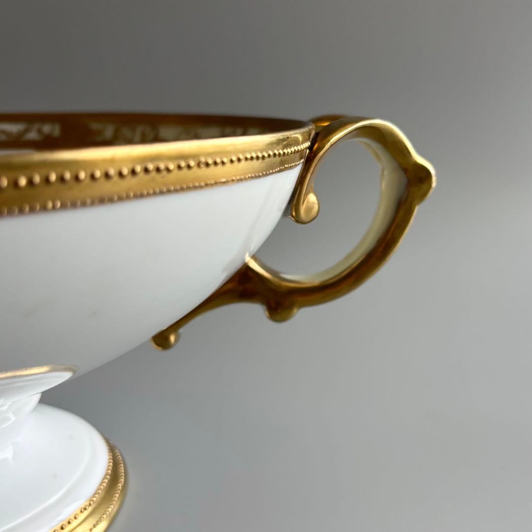 100年以上の時を閉じ込めた、 美しきオールドノリタケ 足付き