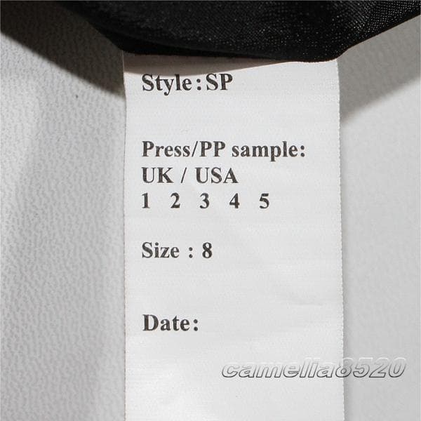 セルフポートレイト ワンピース 黒 UK8 未使用 Crepe Cut-out