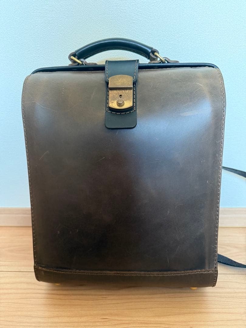 最終値下⭐︎HERZ ツートン(ブラック×ブラウン) BJ-10 ダレスリュック