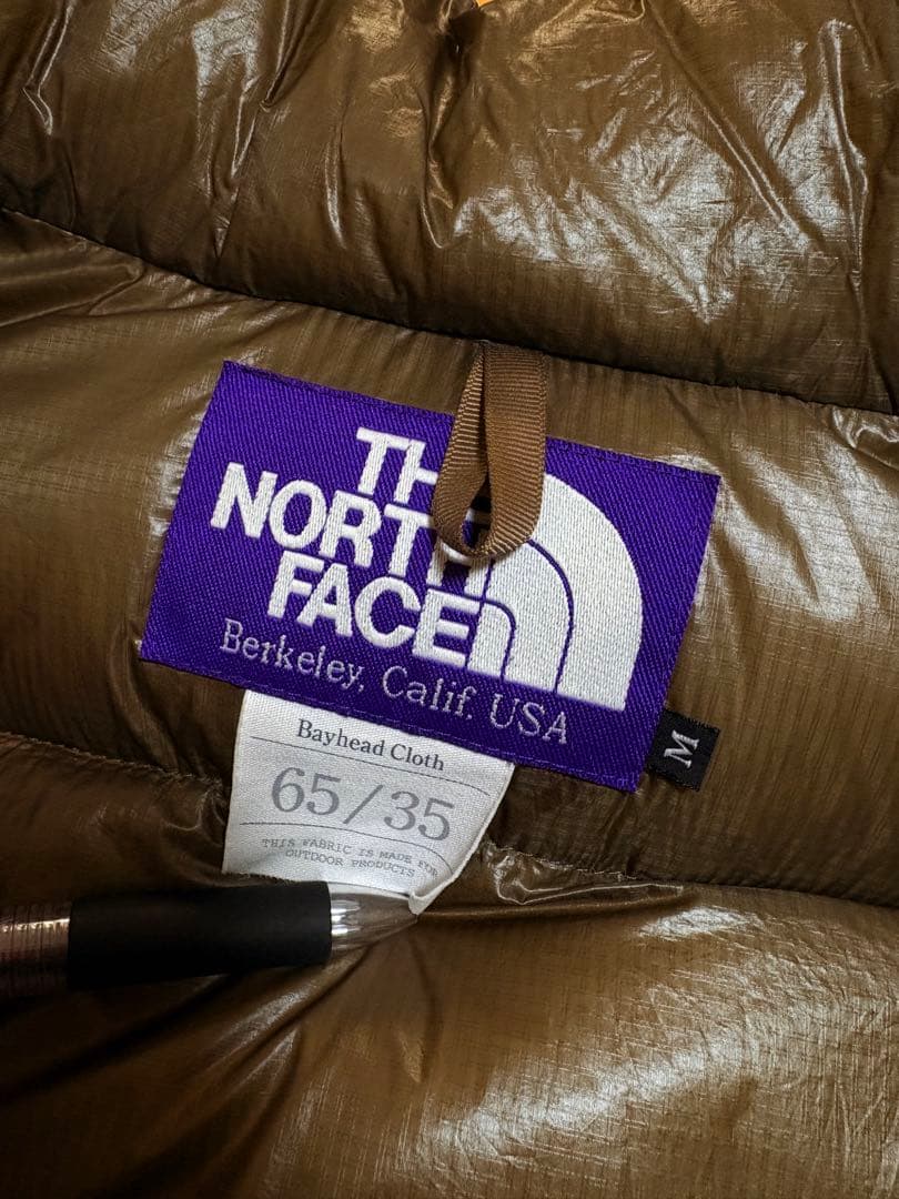 【美品】THE NORTH FACEパープルレーベル⭐︎ダウンパーカー/オリーブ系