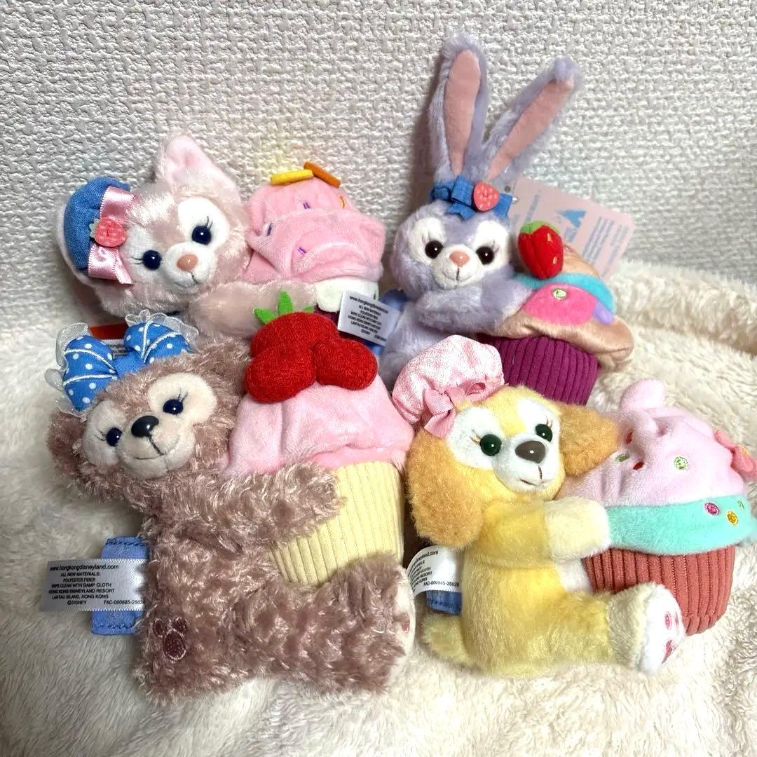 香港ディズニー ダッフィー&フレンズ スイーツ ぬいぐるみキーチェーン