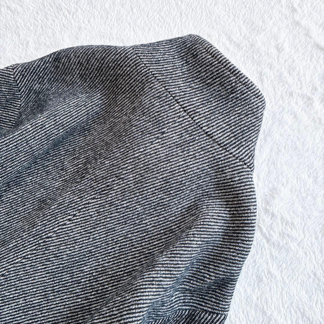 pas de calais コート 4 黒 ウール ロング 毛 高級感 ブラック