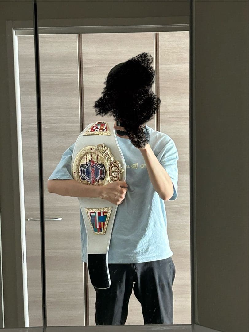 伝説の猛女　ISKAチャンピオンベルト　レプリカ