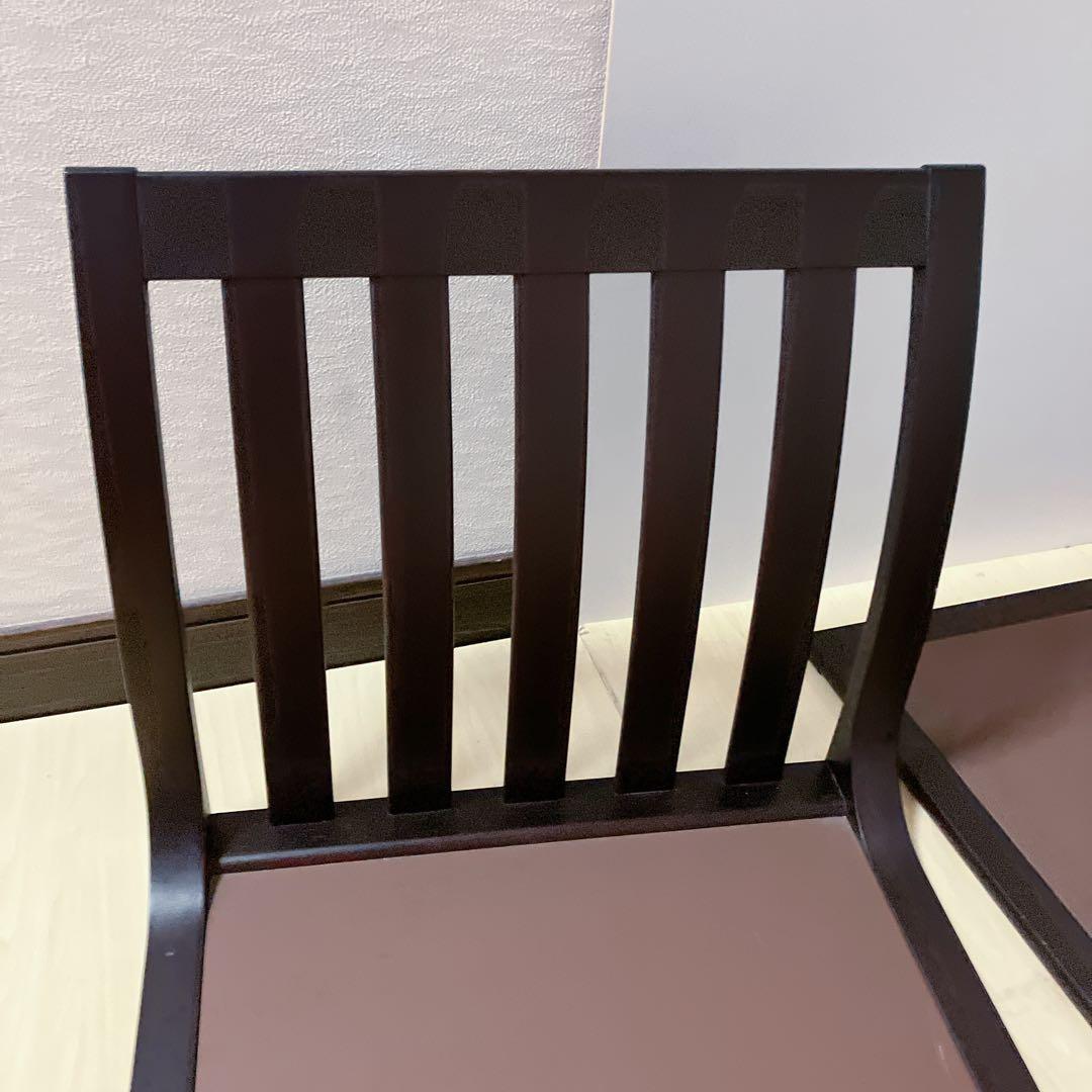 天童木工　Tendo 木製　曲木　座椅子　4脚セット　ローチェア　座敷椅子