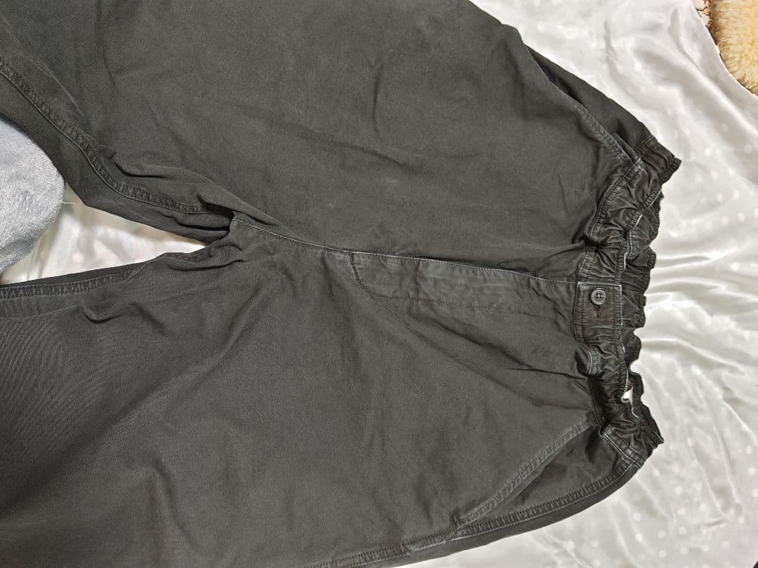 超美品！　未使用！ マルジェラ　カジュアルパンツ 炭黒　大人気！