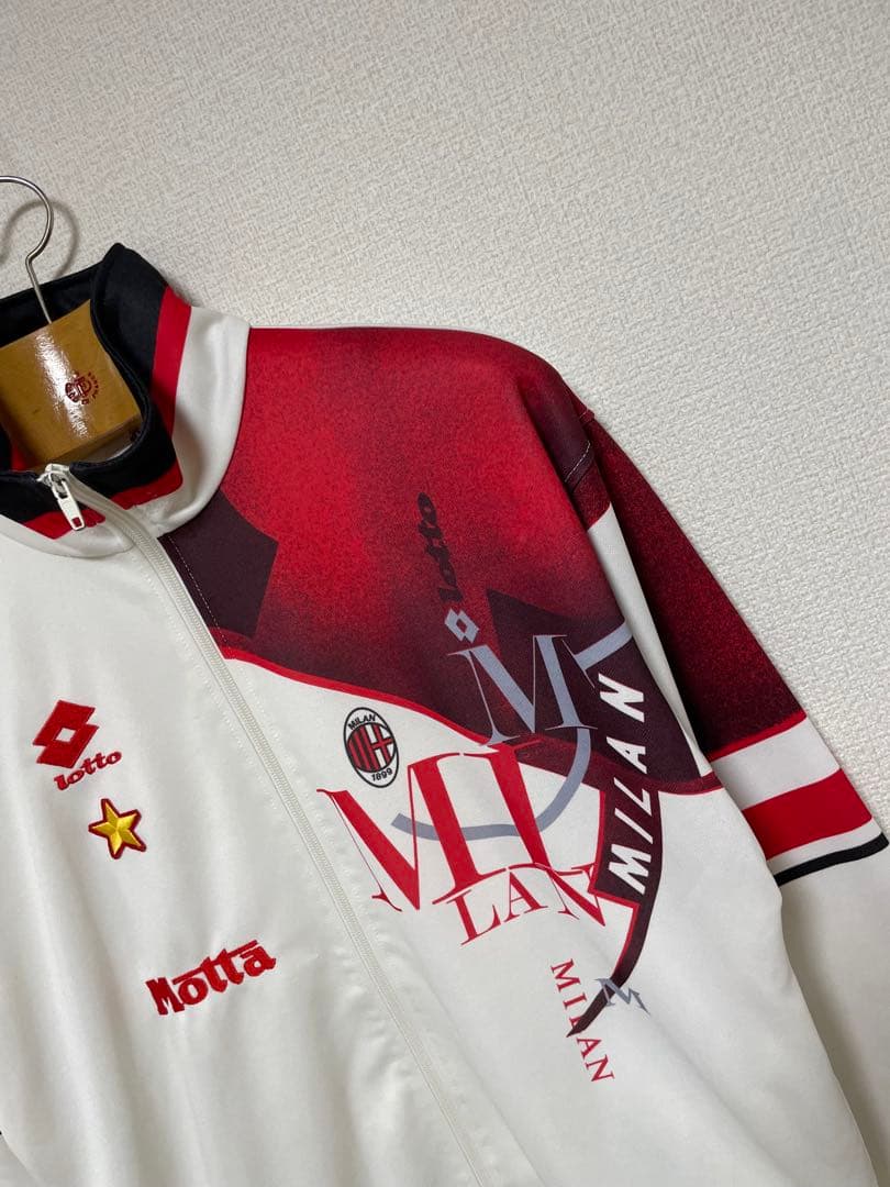 90s Lotto AC Milan 1993-94 ミラン RARE ジャージ