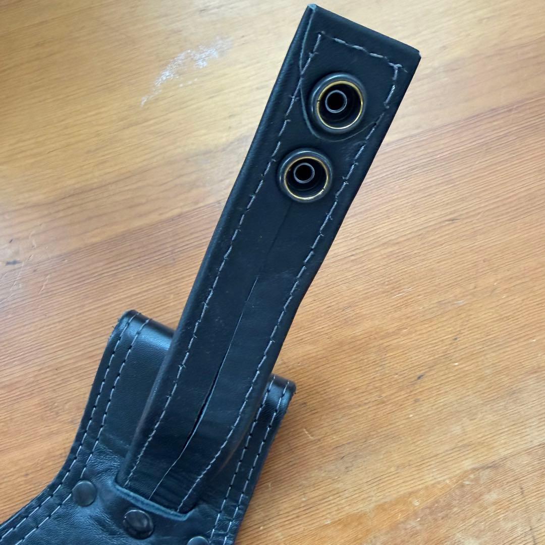 KADOYA ブラック レザー ウォレットホルスター ウォレットホルダー美品